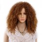 Long afro Kinky Curly Synthetic wig for Women With Baby Hair wigs cosplay perruque