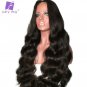 Human Hair Lace Front Wigs With Baby Hair Natural Peruvian Non-remy Hair 20 inches