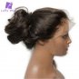 Human Hair Lace Front Wigs With Baby Hair Natural Peruvian Non-remy Hair 24 inches