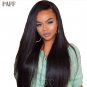 Straight Lace Front Human Hair Wigs 100% Peruvian Virgin Hair Wig Hairline Baby Hair 12 inches