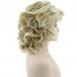 Blonde Wavy Short Wigs Cosplay Wig Synthetic Heat Resistance Hair Ombre Wigs for Women