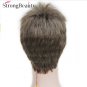 Synthetic Short Black Brown Gold Boy Wig Men Students Hair Cosplay Wigs