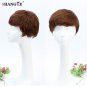 Short Men Wigs For Black Men Natural Black Hair Pieces Straight Men's Wigs