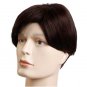 Short Wigs For Black White Men Natural Black Hair Pieces Straight Men's Wigs Hair