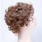 Wig Short Curly Wigs Mixed Brown Hair Synthetic Hair Costume Party Heat Resistant Cosplay Wig