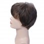 Straight Wigs Black Brown 4 Colors Men Wigs Heat Resistant Synthetic Hair Cosplay Wigs