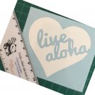 Live Aloha (Heart) vinyl decal - Available in all colors/sizes!  Hawaii / Hawaiian