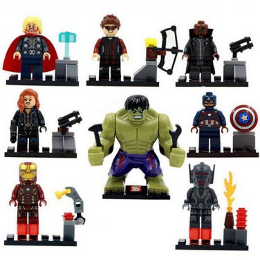 Super Hero Marvel Avenger Hulk Ironman Lego Super Heroes