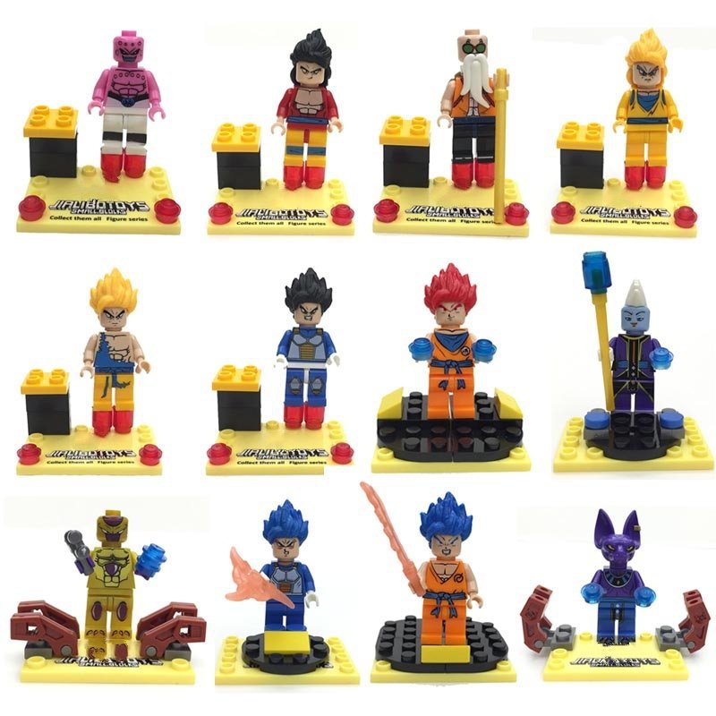 Dragon Ball Z Resurrection Son Goku Compatible Lego Minifigures