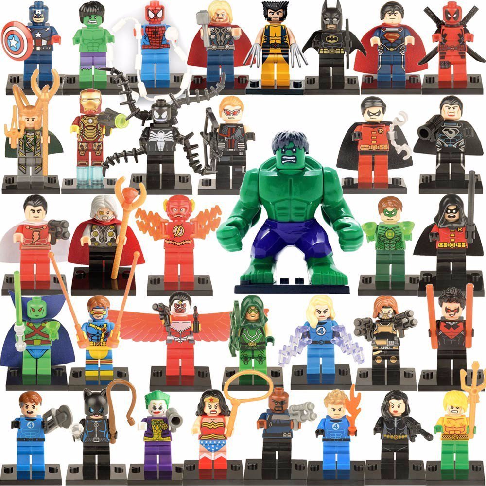 Marvel DC Super Heroes Avengers Compatible Lego Minifigures