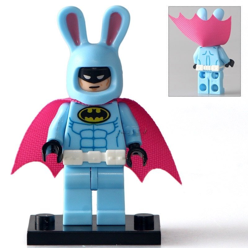 DC Super Heroes Rabbit Batman With Belt Minifigure Lego Compatible Toy