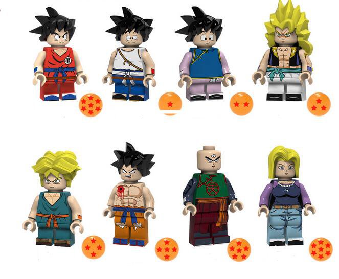 dragon ball minifigures