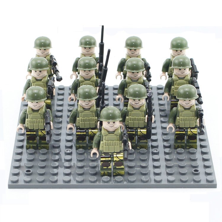 Vietnam War America Commando Soldiers Minifigures