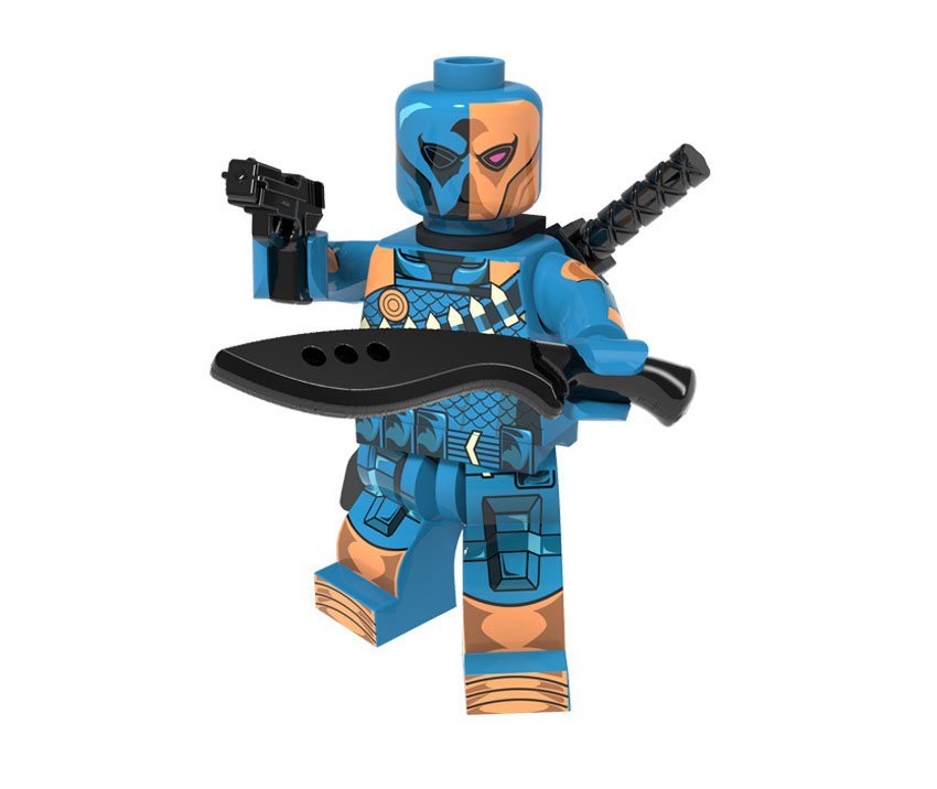 Superhero Slade Deathstroke Minifigures Compatible Lego Toy DC sets