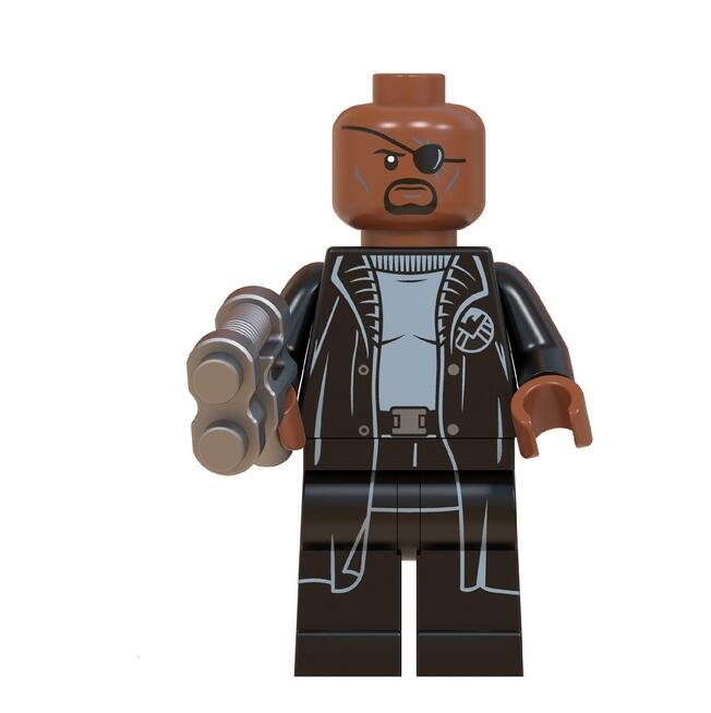 Nick Furry Lego Minifigures Compatible Spider-Man 2019