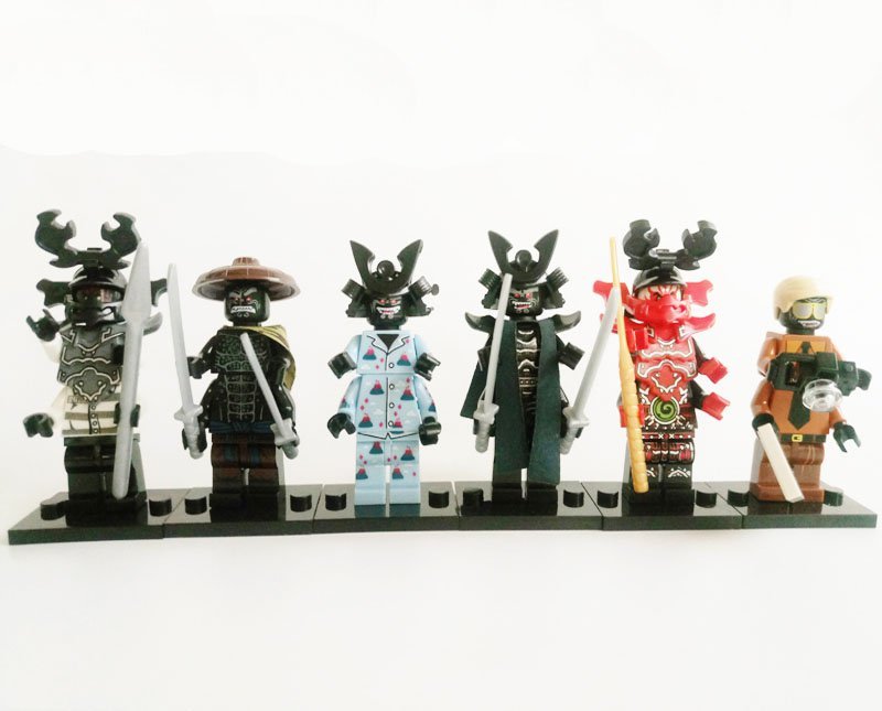 6pcs Garmadon Minifigures Lego Compatible Ninjago 2019