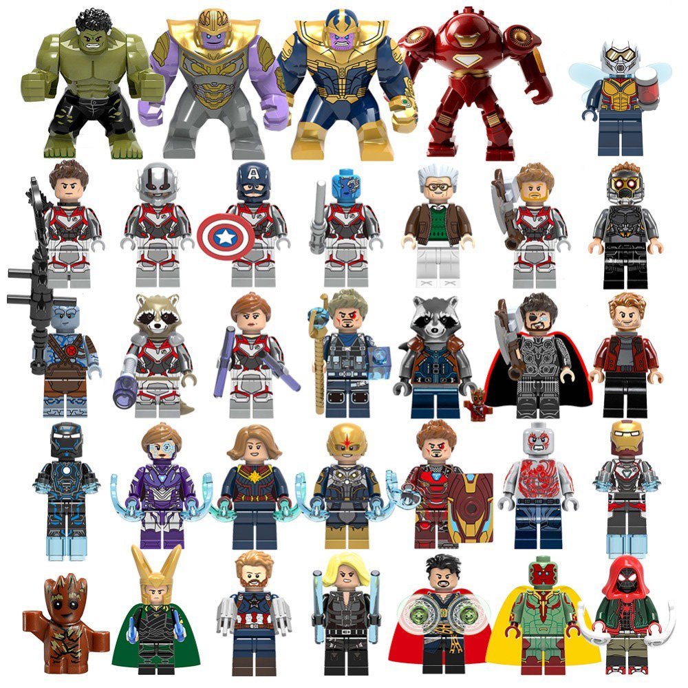33pcs Avengers Endgame movie character Lego Minifigures Compatible Toy