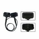 OBD2 Extension Cable OBDII Adapter Connector Male - Female For Car Van Truck OBD