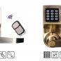 Zinc Alloy Keyless Digital Code Door Lock with Remote Control RFID Card unlock