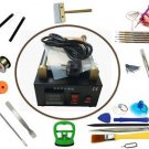 7" LCD Screen Separator Machine w/ Vacuum Pump+Tablet Cell Phone Repair Tool Kit