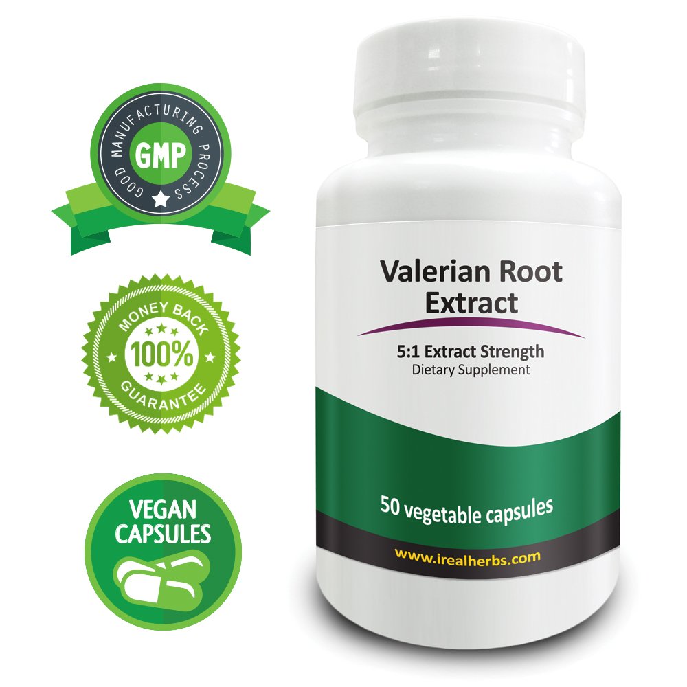 Real Herbs Valerian Root Extract PE 51 Equal to 3500mg of Valerian Root