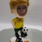 Soccer Player Bobble Head statue / kid"s photo holder
