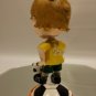 Soccer Player Bobble Head statue / kid"s photo holder
