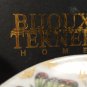 BIJOUX TERNER HOME Set/4 Pedestal Dessert Ice Cream Bowls&Saucers w/Butterflies