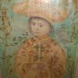EDNA HIBEL FRAMED LITHOGRAPH LITTLE EMPEROR- Hand Signed And Numbered