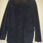 LL Bean Winter Coat Wool Blend Navy Blue Insulated Womens Small Regular