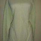 NWT Gap Pullover Sweater Tunic Top Light Green Linen Viscose Womens XL