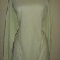 NWT Gap Pullover Sweater Tunic Top Light Green Linen Viscose Womens XL
