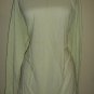 NWT Gap Pullover Sweater Tunic Top Light Green Linen Viscose Womens XL