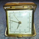 Semca Alarm Clock Travel Glows Wind-up Old Antique Vintage Tested Works GERMANY