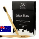 Charcoal Infused Bamboo Toothbrush (Box of 12)