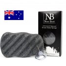 Activated Charcoal Konjac Sponge - Body Size