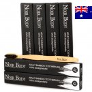 Noir Body Bamboo Toothbrush with Charcoal Infused Bristles (6 pack)