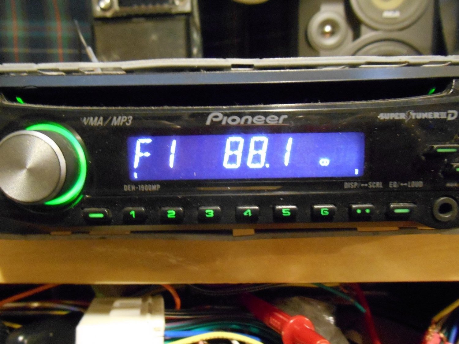 pioneer super tuner 3d clock change