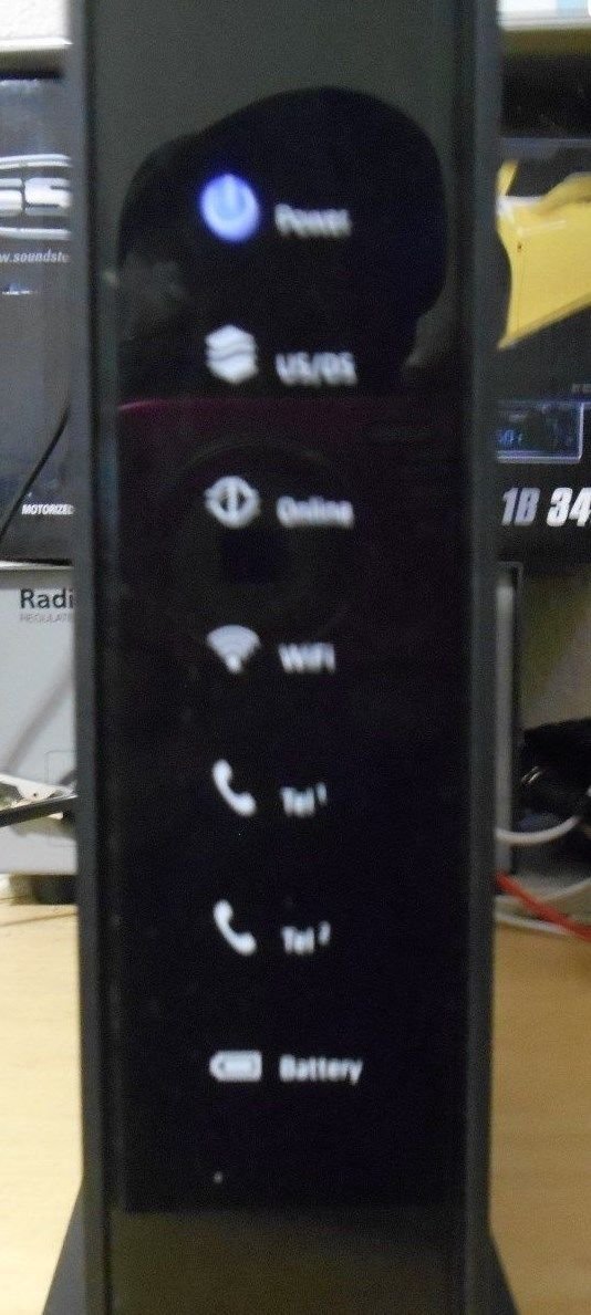 SMCD3GNV Preowned Xfinity MODEM/ ROUTER with 110 Volts Power Cord