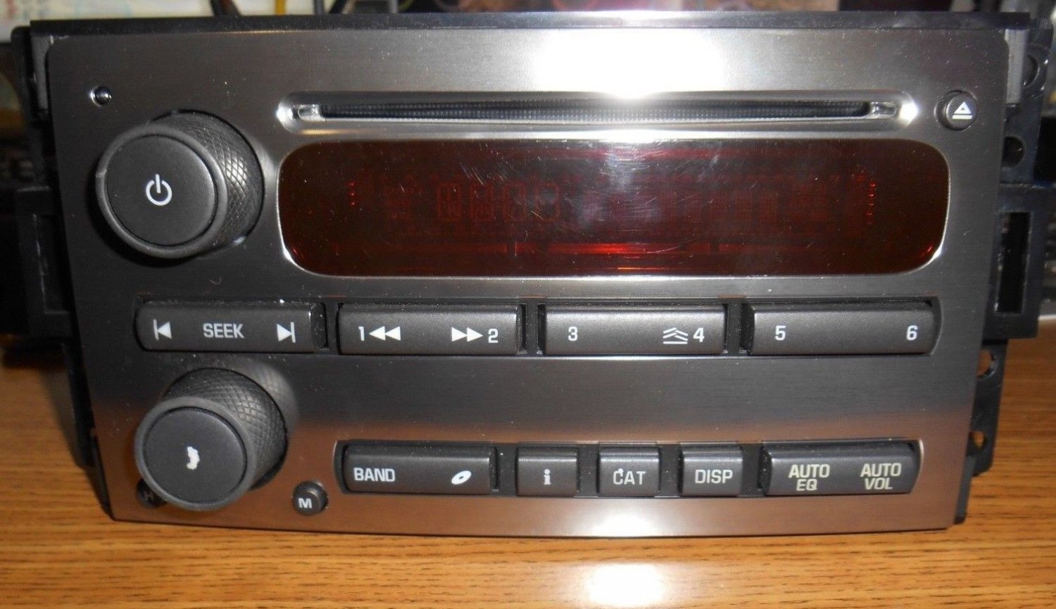 20062010 Gm Hummer H3 H3T Chrome Single Disc Cd Player Am/Fm Radio