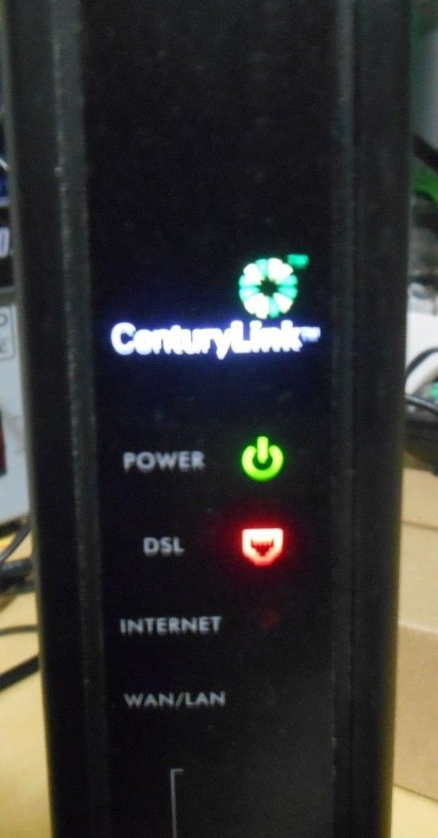 CenturyLink ZyXEL C1100Z Wireless Modem Router.