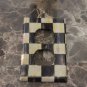 Double Outlet Switch Plate made w/Mackenzie Childs Courtly Check Tissue Paper