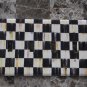 Quad Gang Switch Plate made w/Mackenzie Childs Courtly Check Tissue Paper