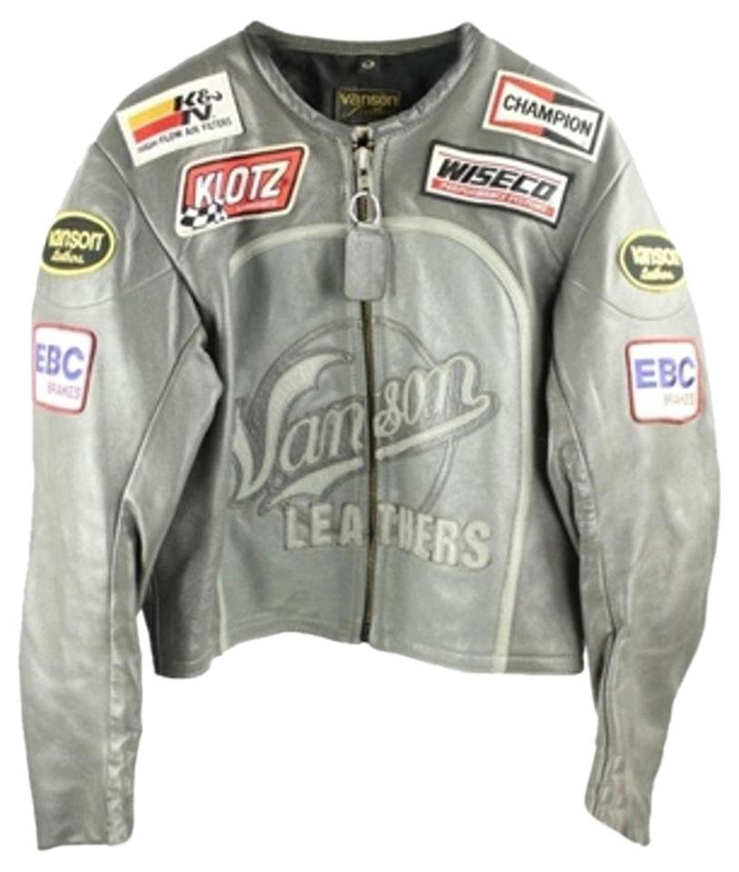 Vanson Men's Star Leather Motorcycle Mhmlm2 Motorcycle Jacket
