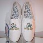 Notre Dame Embroidered Fighting Irish Women's Canvas Slip On Shoes Size 9 -New-