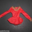 VINTAGE 1977 DOROTHY HAMILL DOLL,RED SKATING COSTUME  For 11" IDEAL DOLL