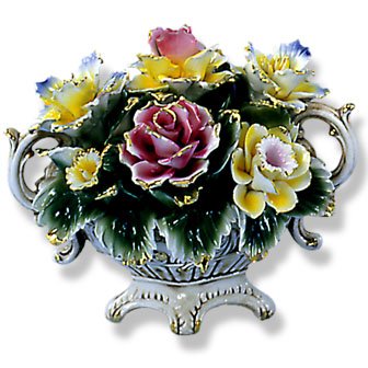 Capodimonte Flower Centerpiece