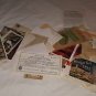 Large Collection Antique Paper Ephemera Stock Ticker Tape Bond Certificate Lette