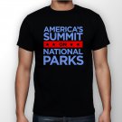Best New America's Summit On National Parks Man Black T Shirt S to 5XL