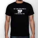 Best New Appears In 3D If You Blink Really Fast Man Black T Shirt S to 5XL